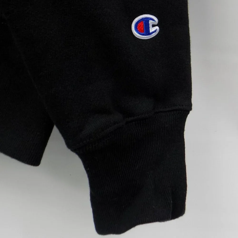 Champion Lunar New Year Collection Black Hoodie Neon Tiger Graphic Size M NWT - Picture 11 of 16